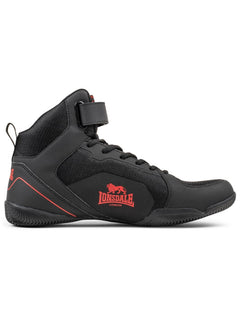 Lonsdale Boxschuhe Rufford, schwarz-rot