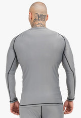 Ben Lee pánske funkčné tričko s dlhým rukávom Mossburn, sivé