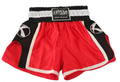 Katsudo Muay-Thai-Shorts Huricane, rot