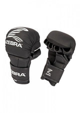 Zebra MMA rukavice Sparing, čierne