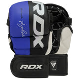 RDX MMA sparringové rukavice T6, modro-čierne