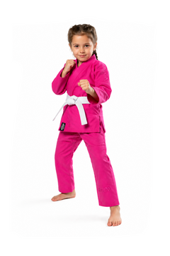 Katsudo Kio Kinder-Jiu-Jitsu-Kimono 280 g, rosa