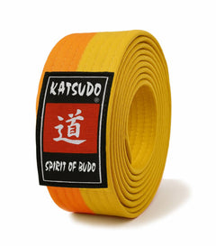 Katsudo Obi-Gürtel Master, gelb-orange