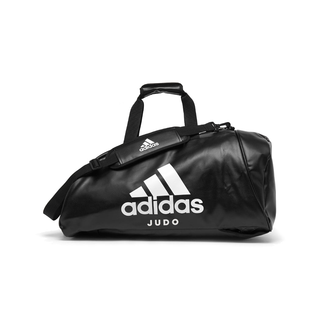 Adidas koženková judo taška S, čierna