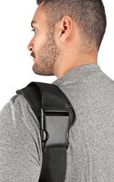 Zebra chránič tela Coach, čierny