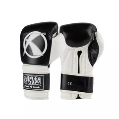 Katsudo Boxhandschuhe Fight, schwarz-weiß