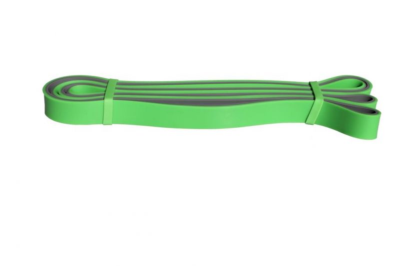 Katsudo stredná posilňovacia guma Flexband, zeleno-sivá
