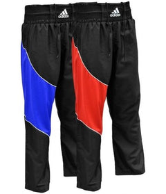 Adidas Kickbox-Hose, schwarz-blau