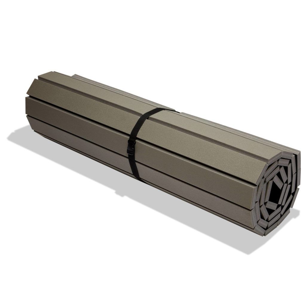 Zebra podložka na cvičenie Home Roll Out, čierna