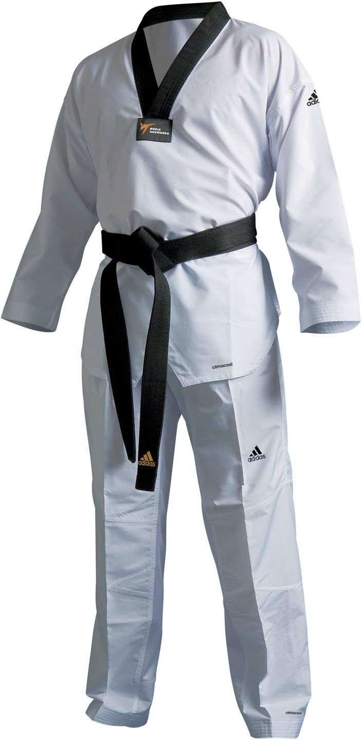 Adidas TKD dobok Adichamp WTF 240g, biely