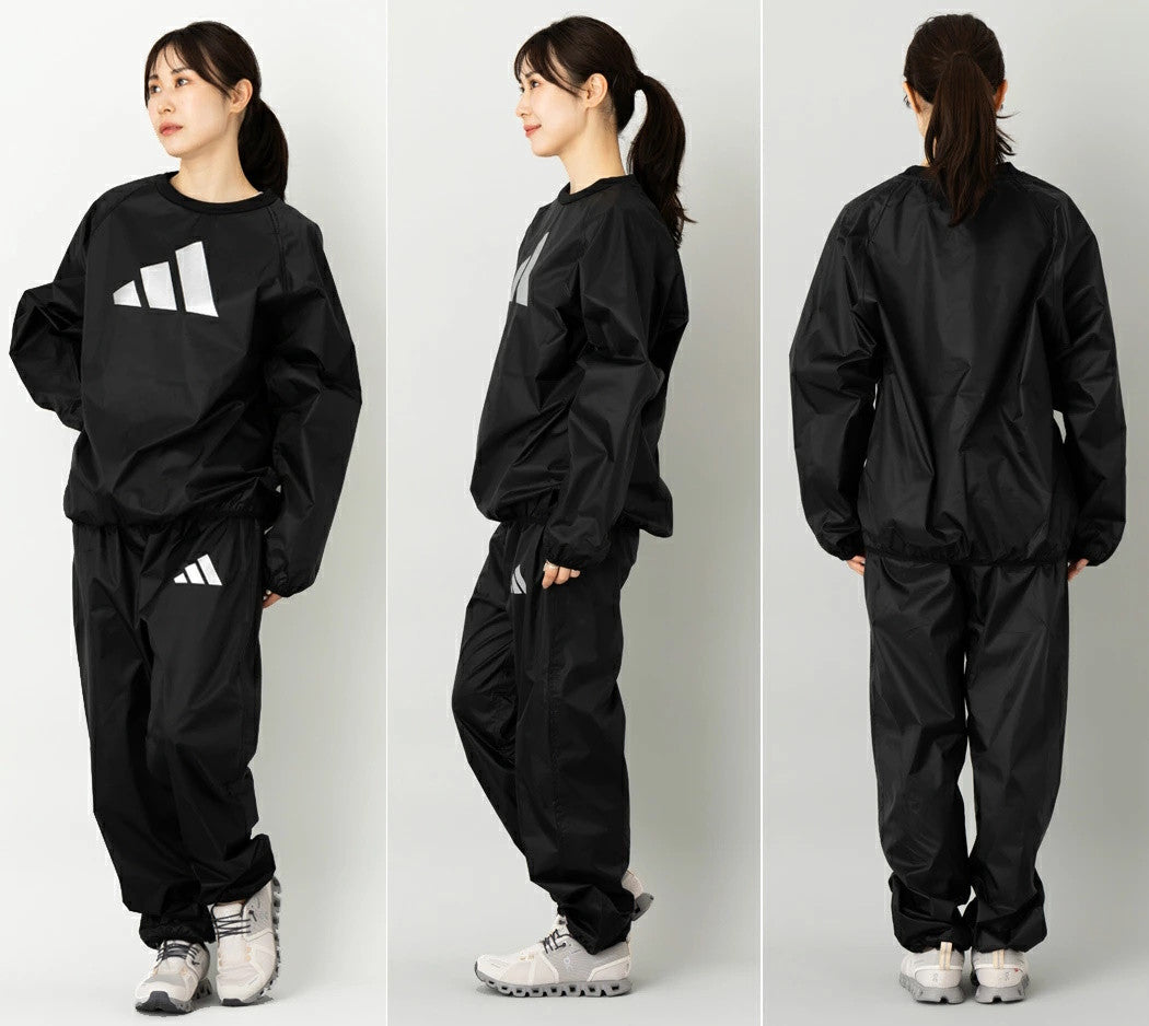 Adidas sauna komplet Sweatsuit, čierny