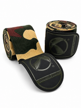 Katsudo elastische Boxbandage Path PRO 2 Stück, Tarngrün