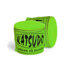 Katsudo elastische Boxbandage Path 2 Stk., Neongrün