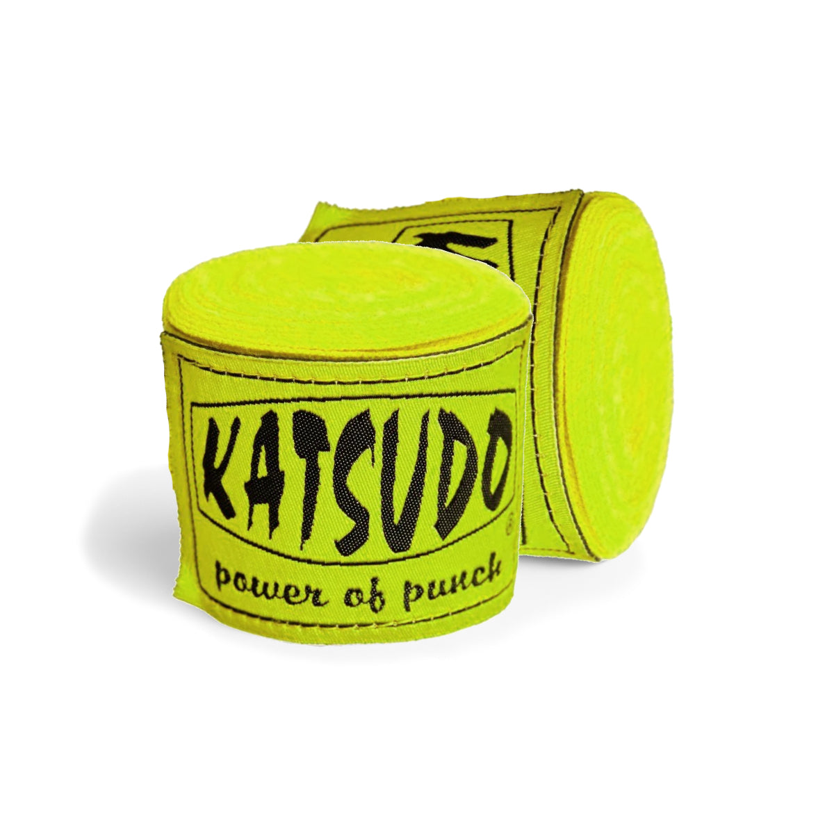 Katsudo elastische Boxbandage Path 2 Stk., neon yellow