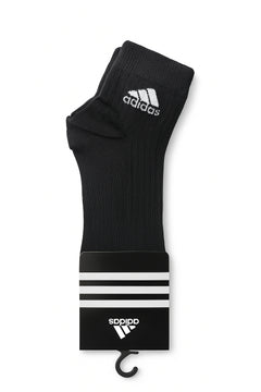Adidas ψηλότερες αθλητικές αστραγάλου κάλτσες, μαύρες