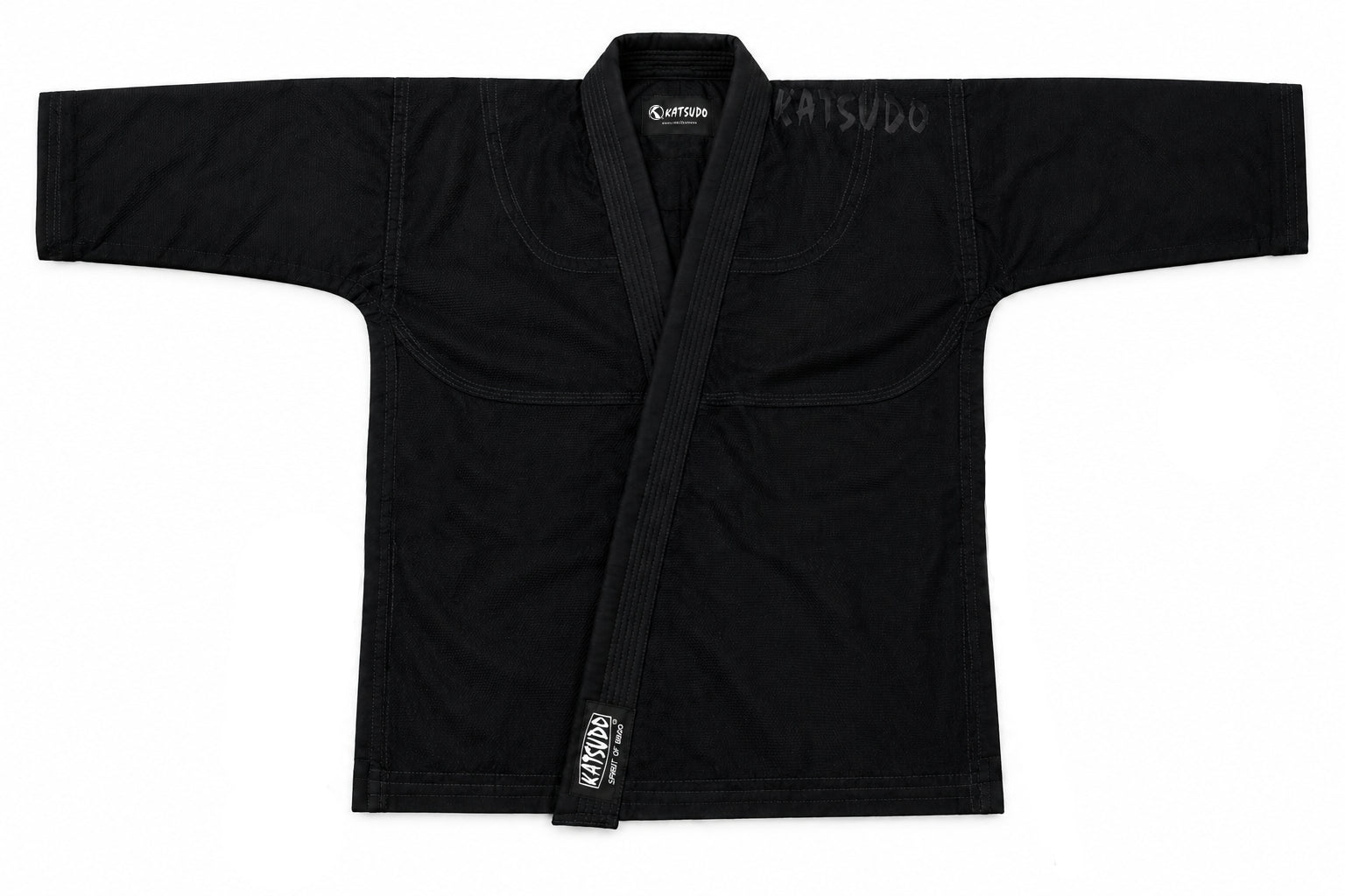 Katsudo Daiki Jiu Jitsu Kimono 550 g, schwarz