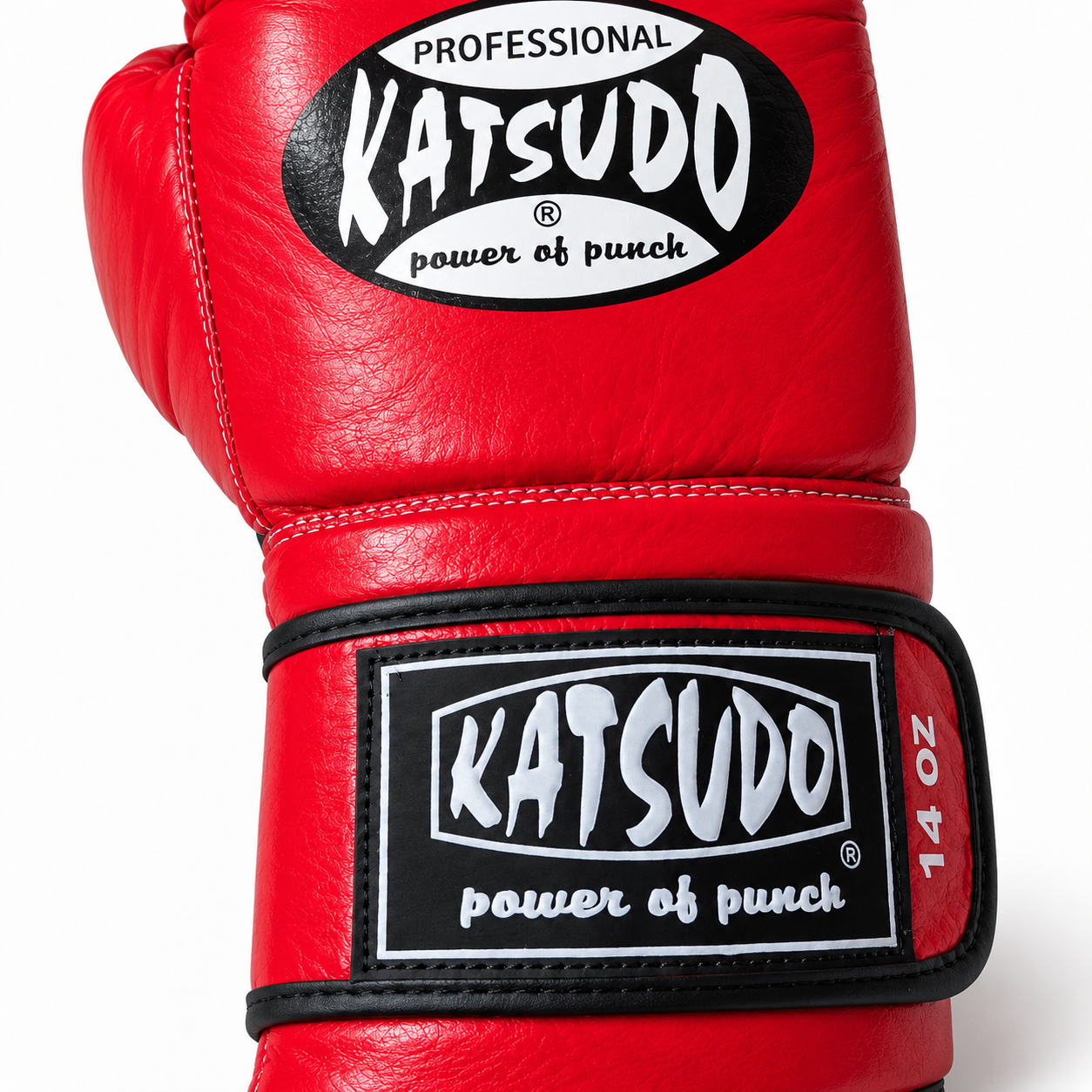 Katsudo boksarske rokavice Profesional, rdeče