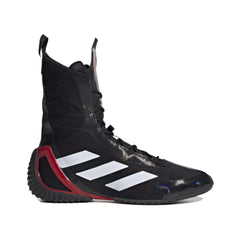 Adidas πυγμαχίας υπόδηση Speedex Ultra, μαύρο-κόκκινο