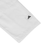 Adidas JU Kimono mit schwarzen Streifen Club 350g, weiß