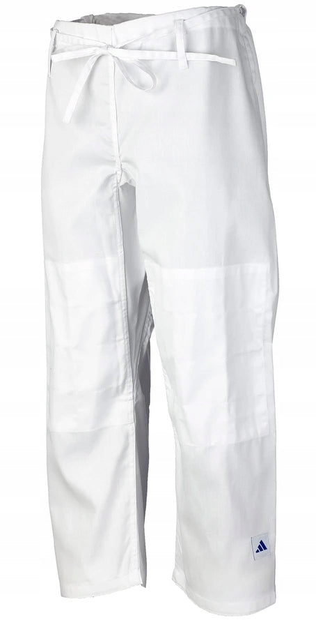Adidas JU kimono z modrimi črtami Club 350 g, belo
