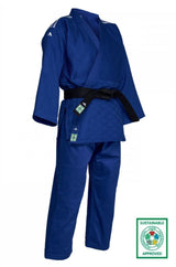 Adidas kimono da judo Champion III IJF Slim fit 750g, blu