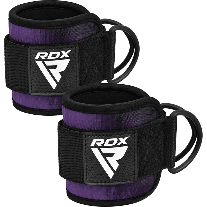 RDX profesionálne členkové bandáže do posilňovne A4 pár, fialová