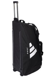 Adidas Judo-Tasche mit Rollen, schwarz