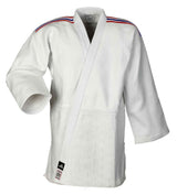 Adidas JU kimono s reprezentačnými pásmi IJF Champion III Regular fit 730g, biele