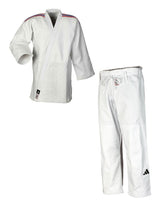 Adidas JU kimono s reprezentačnými pásmi IJF Champion III Regular fit 730g, biele