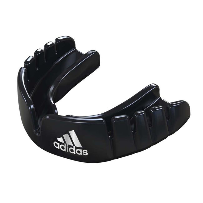 Adidas Kindermundschutz Opro Snap-Fit, schwarz