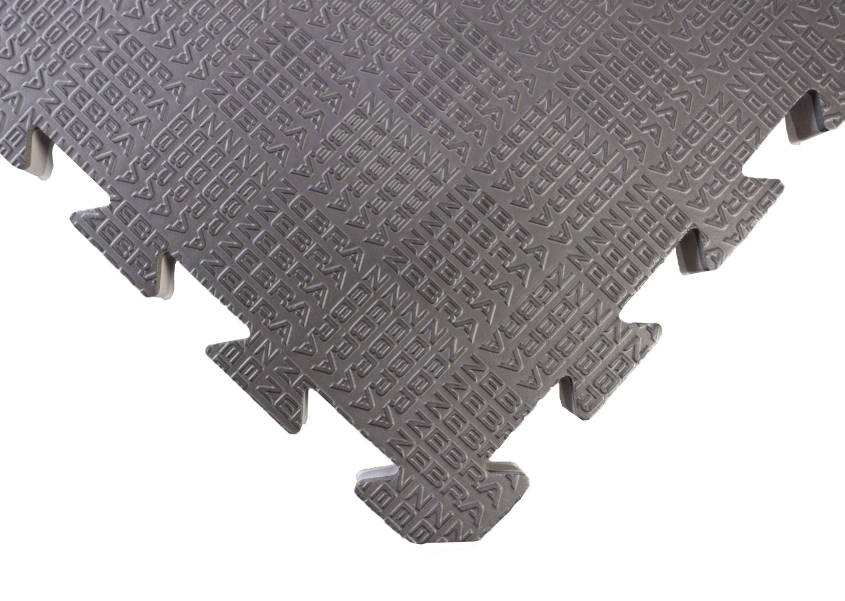 Zebra tatami Puzzle, čierno sivé