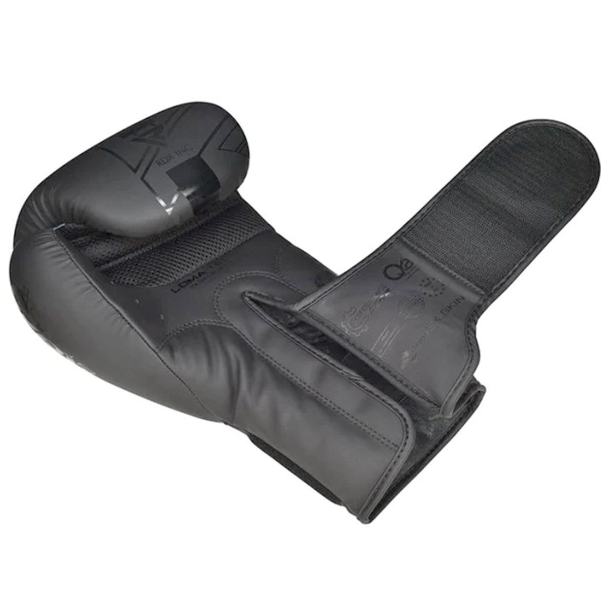 RDX box rukavice F6, čierne matné