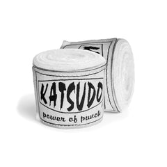 Katsudo elastische Boxbandage Path, weiß