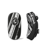 Katsudo kožené arm makiwary Curve 2ks, biela-čierna