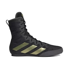 Adidas πυγμαχίας παπούτσι HOG 4, μαύρο-χρυσό