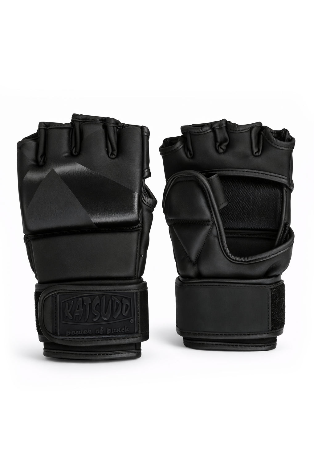 Katsudo MMA Fightcore Kampfhandschuhe, schwarz-schwarz