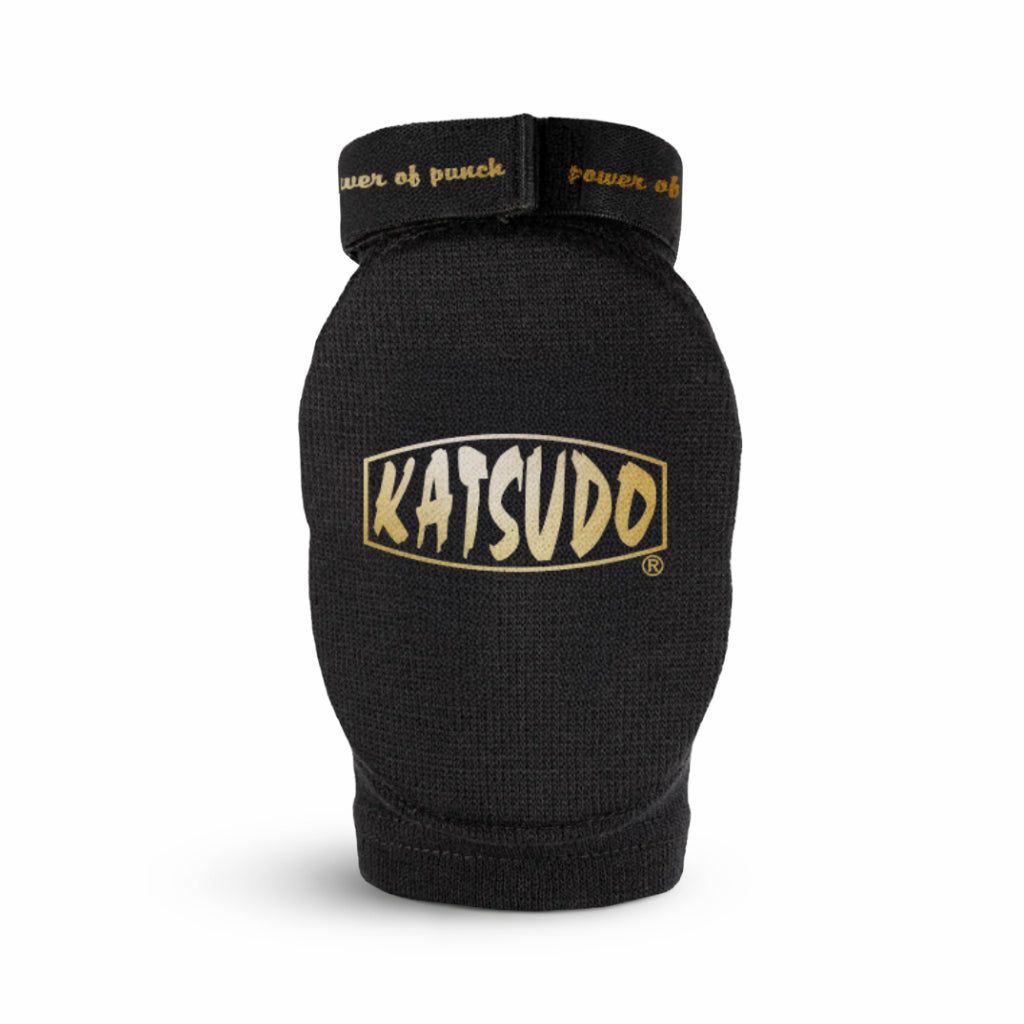 Katsudo Guardox Ellenbogenschützer 2 Stk., schwarz-gold