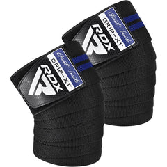 RDX Kniebandage, schwarz-blau