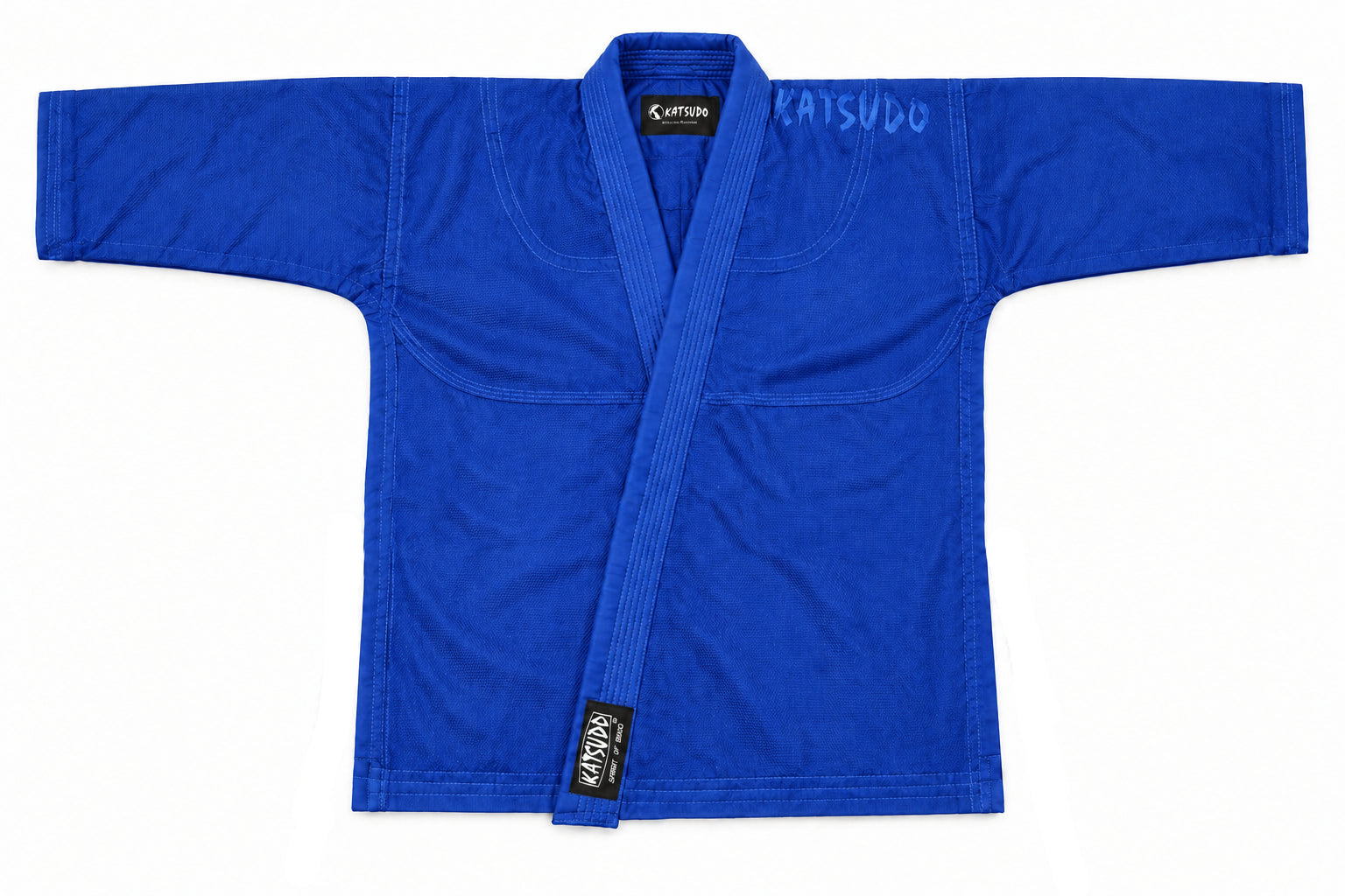 Katsudo Yori Damen Jiu Jitsu Kimono 550 g, blau