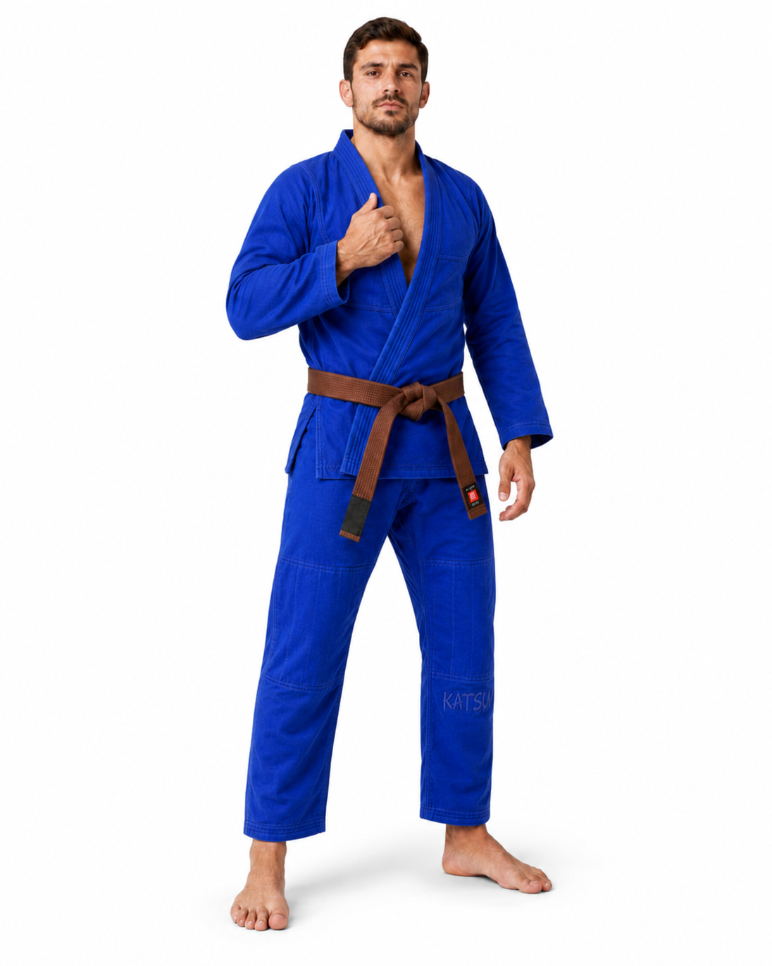 Katsudo Daiki Jiu Jitsu Kimono 450g, blau