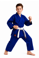 Katsudo Kinder-Judo-Kimono Rei 350g, blau