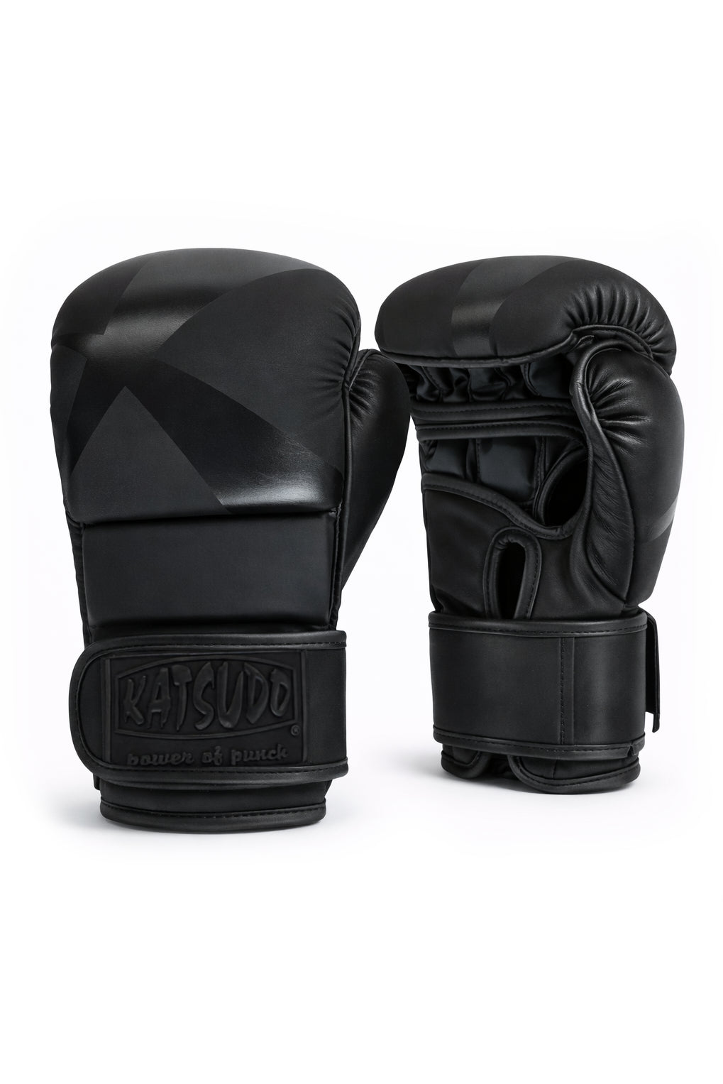 Katsudo MMA Sparcore sparring gloves, black-black