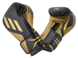 Adidas SPEED TILT 350V Pro boxerské rukavice, čierno-zlatá