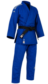 Adidas JU Kimono J930 IJF Slim Fit 930 g, blau