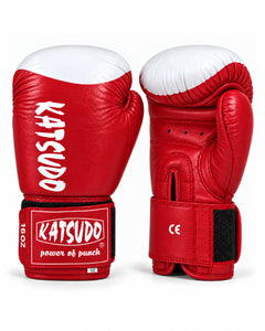 Katsudo boksarske rokavice s tarčo Champ III, rdeče